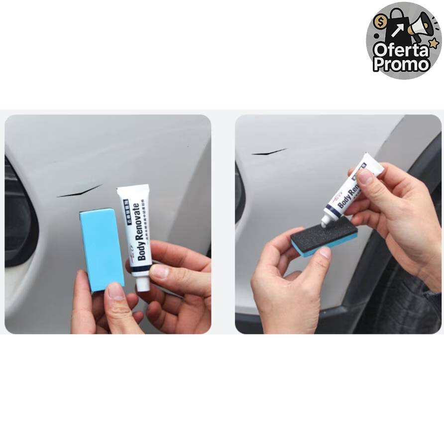 Pastă pentru zgârieturi auto cu efect polish (1+1 GRATIS)